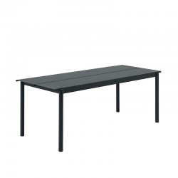 Linear Steel Table 200 cm