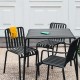 Palissade Table 82,5 x 90 cm
