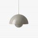 Flowerpot VP2 Grey Beige &Tradition