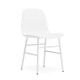 Sedia Form Chair Steel bianco Normann Copenhagen