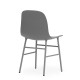 Sedia Form Chair Steel grigio Normann Copenhagen