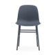 Sedia Form Chair Steel Blu Normann Copenhagen