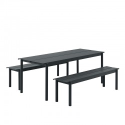 Linear Steel Table 200 cm