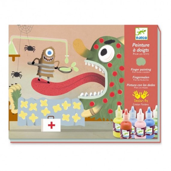 Djeco DJ08903 Colori con le Dita freshdesign Kids