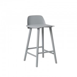 Sgabello Nerd Barstool Rovere H 65 cm