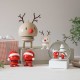 Palline di Natale Rosse - Set 2 PZ Hoptimist