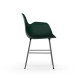 Sedia con Braccioli Form Armchair Metallo Cromato Normann Copenhagen