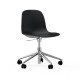 Sedia Girevole Form Chair Swivel Alluminio Normann Copenhagen