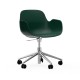 Sedia Girevole Form Armchair Swivel Alluminio Normann Copenhagen