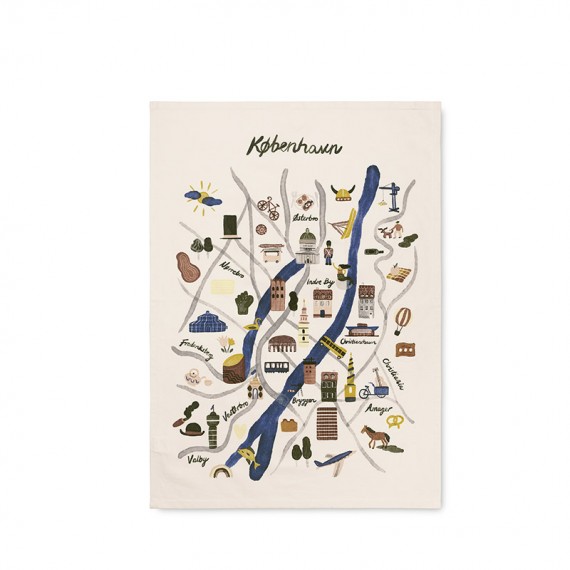 Copenhagen Tea Towel ferm LIVING