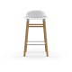 Sgabello Bianco Form Barstool Rovere 65 cm Normann Copenhagen