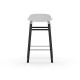 Sgabello Form Barstool Struttura Gambe Nero 65 cm Normann Copenhagen