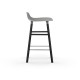 Sgabello Form Barstool Struttura Gambe Nero 65 cm Normann Copenhagen