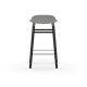 Sgabello Form Barstool Struttura Gambe Nero 65 cm Normann Copenhagen
