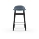 Sgabello Form Barstool Struttura Gambe Nero 65 cm Normann Copenhagen