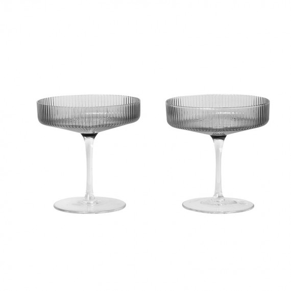 Ripple Bicchieri Champagne - Set 2 Pz ferm LIVING