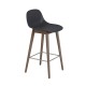 Sgabello Fiber Barstool H 65 cm Bianco Muuto