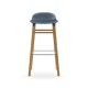 Sgabello Blu Form Barstool Rovere H 75 cm Normann Copenhagen