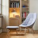 Uchiwa Quilt Ottoman HAY