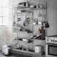 Ripiano in Metallo L 58 cm String Furniture
