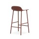 Sgabello Rosso Form Barstool Metallo Normann Copenhagen
