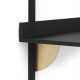 Sector Desk Brass Brackets ferm LIVING