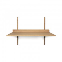 Sector Desk Black Brass Brackets