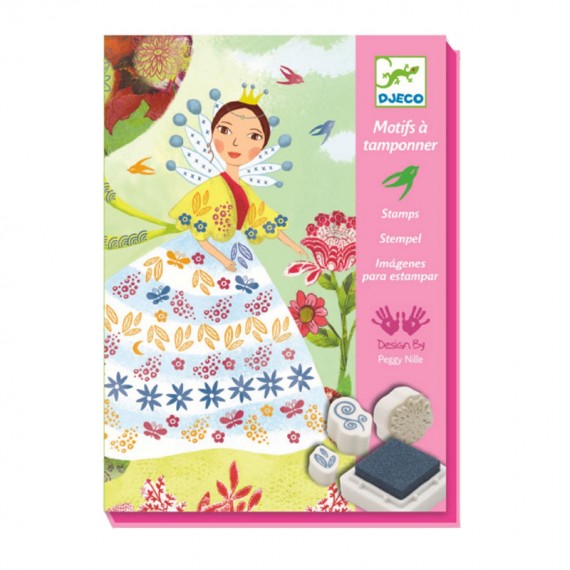 Djeco DJ08783 – Timbri Damigelle dei Fiori freshdesign Kids