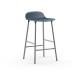 Sgabello Cromato Form Barstool Normann Copenhagen