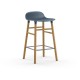 Sgabello Bianco Form Barstool Rovere 65 cm Normann Copenhagen
