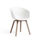 About A Chair AAC 22 Bianco - Noce HAY