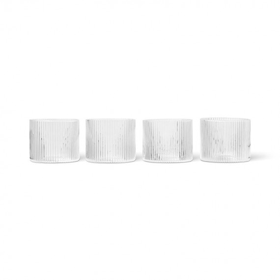 Ripple Low Bicchieri - Set 4 Pz ferm LIVING