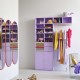 Coat shelf with rack Montana