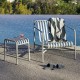 Palissade Lounge Chair Low HAY
