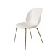 Beetle Dining Chair - Conic Antique Brass Gubi
