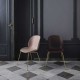 Beetle Dining Chair - Conic Brass Gubi