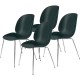 Beetle Dining Chair - Conic Chrome Gubi
