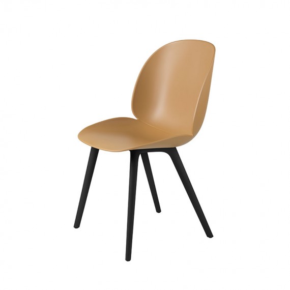 Beetle Dining Chair -Black Plastic Base Gubi
