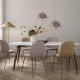 Beetle Dining Chair - Conic Upholstered Gubi