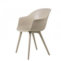 Bat Dining Chair - Plastic Monochrome