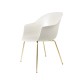 Bat Dining Chair - Conic Brass Gubi