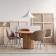 Bat Dining Chair - Conic Metal Gubi
