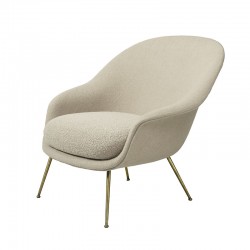 Bat Lounge Chair Low Antique Brass - Karakorum 03
