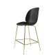Beetle Counter Chair 65 cm - Brass semi Matt Gubi