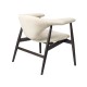 Masculo Lounge Chair - Wood Gubi