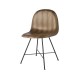 GUBI 3D Dining Chair - Wood - Center Base Gubi