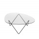 Pedrera Coffee Table Black Gubi