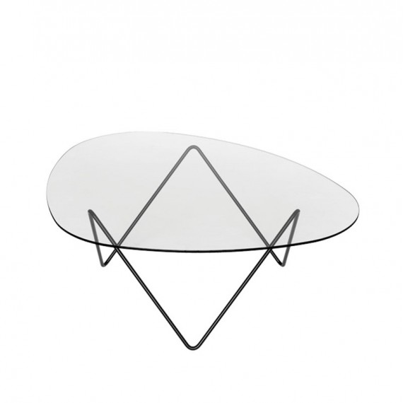 Pedrera Coffee Table Black Gubi