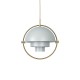 Multi-Lite Pendant Brass - Grey Sea Gubi