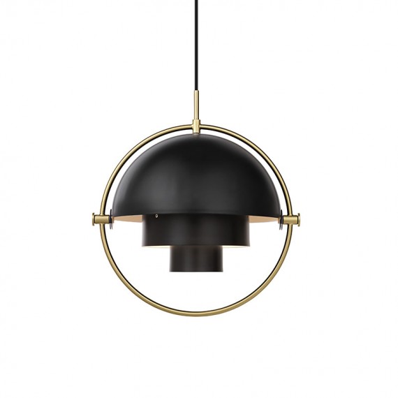 Multi-Lite Pendant Brass - Black Gubi